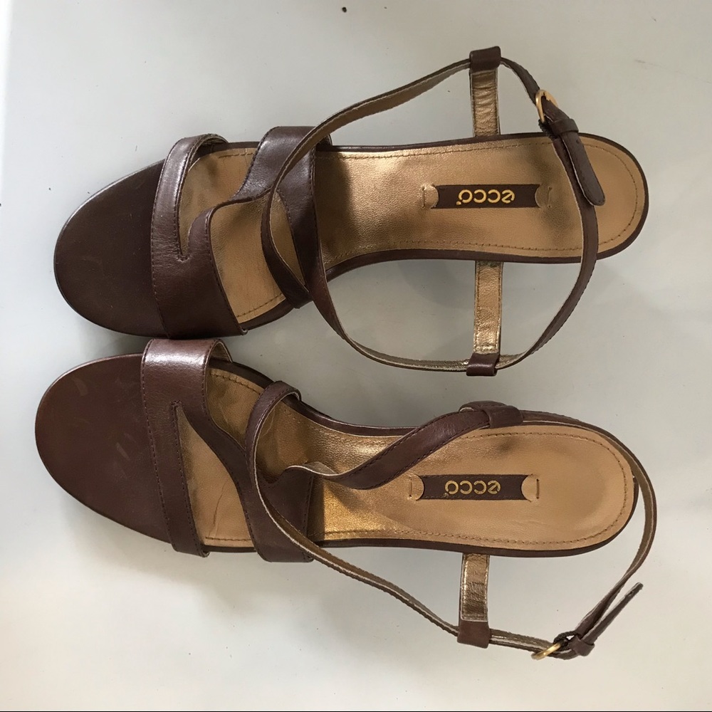 ECCO Brown Sandals